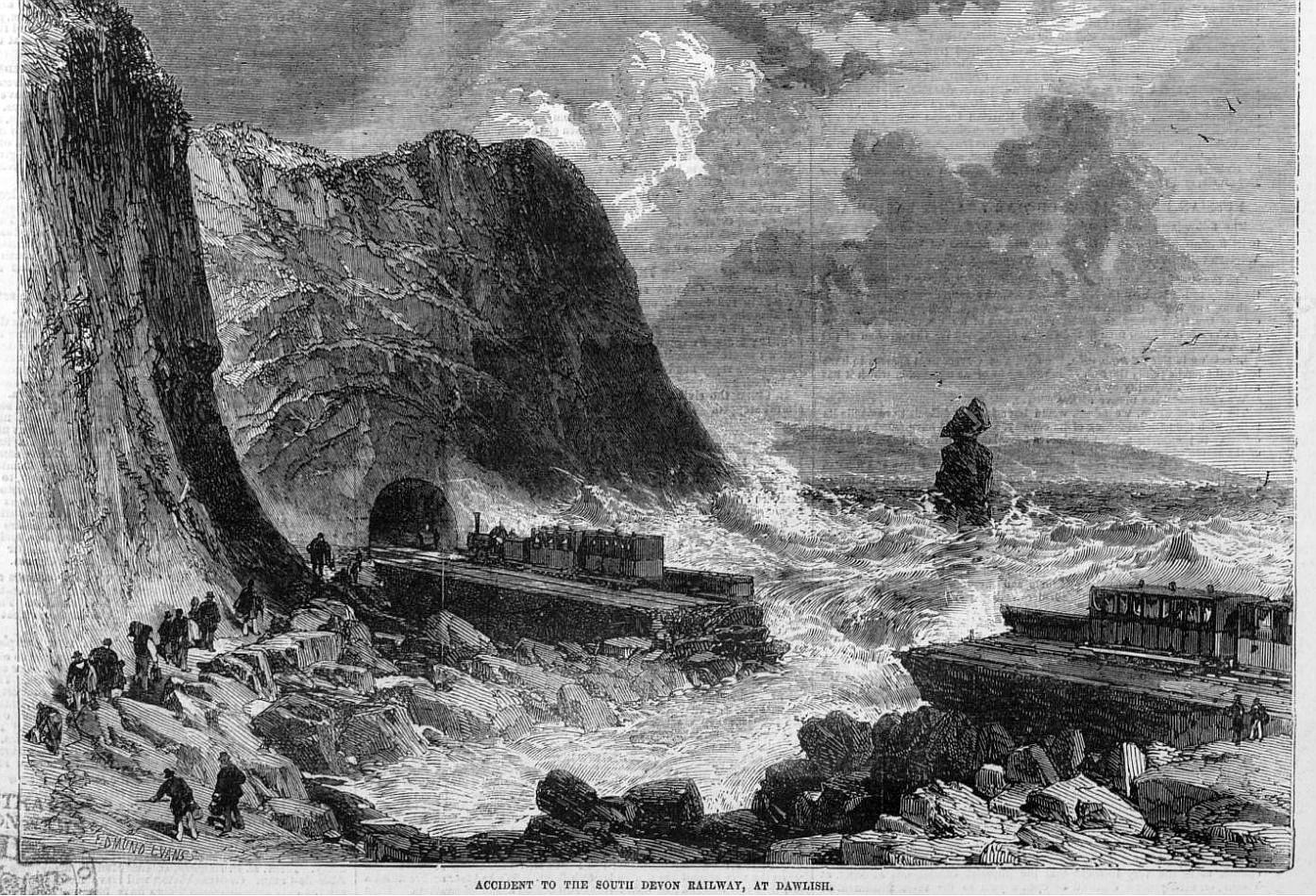 Dawlish rail damage